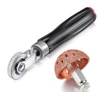 Générique Outils de réparation de pneus | Rouleau de Patch de Pneu Polyvalent et Roue de Pneu | 2 pièces Facile à Utiliser Coupe-grattage, kit d'accessoires de Polissage de meulage de pour Voiture