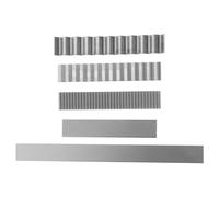 Générique Outils de Sculpture pour Modeler et Découper la Pâte à Modeler Argentée Lot de 5 en Acier Inoxydable pour D'art et Artisanat