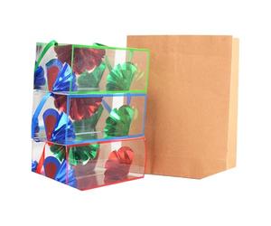Générique Outils de Tours de Magie, Sac en Papier Magique apparaissant boîte à Fleurs, Sac de rêve pour Tours de Magie, Accessoires de Magicien d'illusion de scène pour Enfants et Adultes