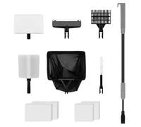 Générique Outils pour Aquarium Brosse Nettoyage Ergonomique | Set Brosses Et Éponges Nettoyantes Pour Eau Salée, Occupés, Seniors, Femmes, Hommes, Débutants, Cadeaux Anniversaire,