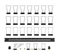 Générique Outils précis à queue d'en bois, marqueur à queue d'| Outil à main pour le travail du bois Guide précis en d'| Outil de marquage de précision en métal pour d'pour adulte, travailleur