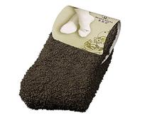 Générique Ouvert Entrejambe Noir Femmes hiver couleurs chaudes chaussettes de lit à la maison filles chaussettes douces Opaque Noir Enfant (Coffee, One Size)