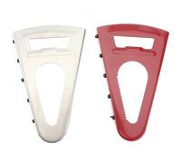 Générique Ouvre-bocal Saisie Ferme des Couvercles Multifonction 2pcs en Acier Inoxydable Ergonomique Portable Cuisine et Activités en Plein Air