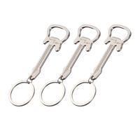 Générique Ouvre-bouteille Porte-clés 3pcs Métal Guitar Shape Multifonctionnel pour Organiser Clés Usage Quotidien