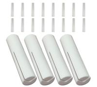 Générique Ouvre-bouteille pour Ampoules en Abs Blanc, Lot de 20 Pièces, Prévient les Éclats de Verre, sans Risque de Blessure, pour Salons de Beauté et Hôpitaux