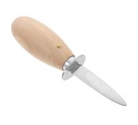Générique Ouvre-Fruits de Mer en Acier Inoxydable en Bois pour Rapide des Coquillages Outil Réutilisable en Bois Multifonction Restaurant