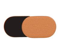 Générique Oval Core Sliders - 2 Pack Exercise Gliding Discs for AB Workouts | Portable EVA Felt Sliders for Carpet & Hard Floors | Low Home Gym Equipment for Pilates Yoga Strength Training