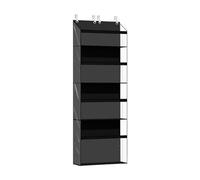 Générique Over Door Organizer - Behind Door Hangable Shelves | Time Saving 4 Tier Space Saving Wall Mount for Bathroom Dorm Nursery Apartment Closet House Doll Clothes Girls Teens