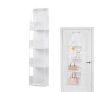 Générique Over Door Storage Organizer, Non-Woven Fabric, 4/6-Layer Hanging Bag, Space-Saving, Sturdy Board, (11.81x5.91x51.18/62.99in), Perfect for Closet, Bedroom, Home Organization