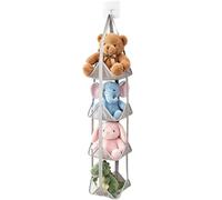 Générique Over Door Storage Organizer with Hooks Mesh Sports Ball Holder