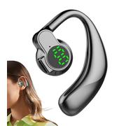 Générique Over Ear Earbuds, Seamless Gym Headphones, Comfortable Digital Display Earphones with Enhanced Bass for Swimming Phone Calls Music Play Game Home Gym
