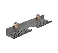 Générique Over Faucet Shelf - Carbon Steel Wall Mounted Organizer, Suction Cup Space Saving Rack | Bathroom Sink Storage Holder for Kitchen Toilet Laundry RV Apartment