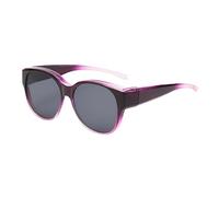 Générique Over Glasses Sunglasses - PC, 5.83x6.22x2.28in Square Fit Over Glasses Polarized Eyewear | Comfortable, Trendy Sunglasses For Women, Driving, Cycling, Outdoor Travel, Running, Beach