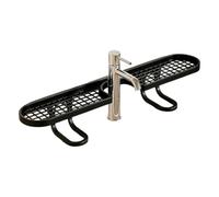 Générique Over Sink Shelf - Faucet Organizer Rack | Fast Draining Grid | U-Shape No-Drill Design, Raised Edge Guard, Durable ABS Material 19.7 Inch, for Bathroom & Kitchen Sink
