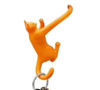 Générique Over The Door Hook - Wall Hangers | Funny Space Saving Organizer | Long-Armed Cat Towel Rack Shower Hook For Home Office Bedroom Entryway Kitchen Door Birthday Housewarmings