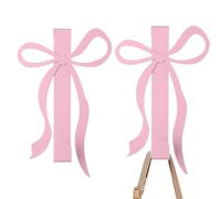Générique Over The Door Hooks 2 Pieces Bow Shape Metal Clothes Holder
