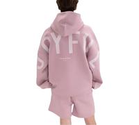 Générique Oversized Christian Heavyweight Faith Sweatshirt, Essential Hoodie, Forgiven Letter Print Graphic Hoodies Pullover (Pink,S)