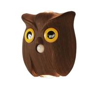 Générique Owl Sensor Night Light, Cute Magnetic Motion Lamp with 3 Led Color Modes, Battery Powered Indoor Wall Light for Hallway Stair Cabinet Kitchen Bedroom Ceiling Garage Fence Home Decoration