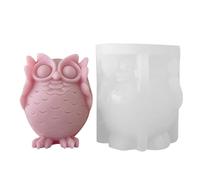 Générique Owl Silicone Mold - Soap Bar Mold, Resin Casting Molds, Candle Chocolate Molds | Reusable Non Stick Silicone Mould, DIY Craft Baking Plaster Mould, Handmade creatives Decor