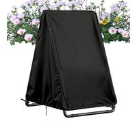 Générique Oxford Cloth Patio Chair Cover - UV Protection Slipcover | Elastic Drawstring Seat Protector for Outdoor Indoor Garden Balcony Furniture Recliner, Sizes S M L