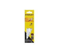 STANLEY - 2 Lame de Scie HCS Pour Coupe Fine et Droite - STA21172-XJ