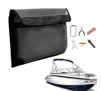 Générique Pack Autocollant 34,8x24,9x3,0cm pour Leurres Et Moulinets De Pêche, Matériau Maillé Robuste pour Une Utilisation en Extérieur, Installation Facile sans Perçage, Idéal pour Les Bateaux Et