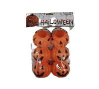 Générique Pack Combo Halloween - 18 Petits Sceaux 7 cm (6 Crânes, 6 Citrouilles, 6 Chaudrons) - Décoration DIY, Scrapbooking, Fêtes, Gâteaux et Cadeaux - Livraison Incluse