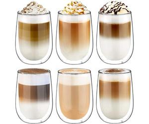 Générique Pack de 6 Verres double parois (80ml)