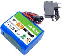 Générique Pack De Batteries Au Lithium 18650, 12 V 50 000 Mah Haute Capacité, 3s2p avec Protection BMS, Batterie Rechargeable étanche, La Batterie Au Lithium Remplace La Batterie Au Plomb