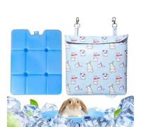 Générique Pack De Glace Lapin pour Cage Sacs Réfrigérants Gerbille Été | Bloc Réfrigérant Nid Hamster Nain Pour Propriétaires D'Animaux Dresseurs Passionnés Maison Bureau Chambre Salon Étude Balcon
