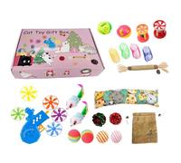 Générique Pack de Jouets pour Chat,Pack De Jeu pour Chaton - Jeu Ludique et Stimulant pour Satisfaire Les Besoins de Griffades, Lutter Contre l'Ennui et Stimuler l'Instinct de Chasse