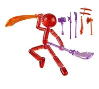 Générique Pack de Statues de Style Manga, Jouet de à Affichage articulé, système de Pose personnalisé, Ensemble supplémentaire d'accessoires de Construction de scène, Figurine décorative de Style Mod