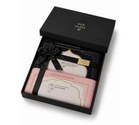 Générique Pack Harmonie 2 Tapis de Prière (Bleu+Rose) | 11 Étapes Illustrées, Translittération Arabe, 5 Prières Indiquées, Pour Débutants, Coffret Cadeau Inclus