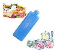 Générique Packs De Glace Lunch, Refroidisseur Alimentaire Réutilisable, Boîtes de Glace Instantanée à Cristaux, Hommes Femmes Voyageurs Bureau Randonnée Camping Chantier