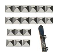 Générique Pad d'Adhérence pour Planche à Neige, Clous Antidérapants 18 Pièces Pentagramme, De Prise pour Ski Et Snowboard, pour Hommes Et Femmes Protection du Pied Lors du Ski Et De L'Entraînement