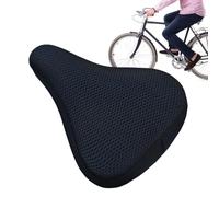 Générique Padded Bike Seat Cover | Soft Padded Seat Cushion Elastic for Bike - Ergonomic Anti Slip Comfortable Cover Breathable for Mountain, Road Vehicles, Bicycles