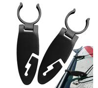 Générique Paddle Board Fin Clips - 11x3.3cm ABS Expandable Clamp, 2 Pieces Easy Install Fasteners, Surfboard Accessory, Secure Fit | Water Sport Gear for Men Women Teens Cyclists Athletes Golfers