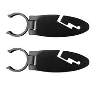 Générique Paddle Board Fin Clips - ABS 11x3.3cm | Expandable Clamp, Paddle Board Fasten Clip | Easy Install Water Sport Accessory for Teens Cyclists Athletes Golfers Outdoor Use