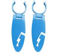 Générique Paddle Board Fin Clips - Expandable Paddle Board Clamp | Water Sport Accessories for Men, 2 Pieces Fasten Clips for Teens Athletes, Surf Gear, Safety Lock for Youth Boys Girls Mom Dad