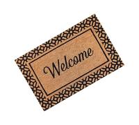 Générique Paillasson antidérapant, paillasson d'entrée | Tapis d'entrée en Velours antidérapant Welcome | Home Supplies Tapis imperméable Lavable pour la Maison et l'intérieur
