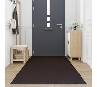 Générique Paillasson Marron 115x400 cm en Polypropylène dérapant | Support PVC dérapant, polypropylène touffeté, entretien par aspiration, secouage ou jet d'eau, entrées et zones couvertes