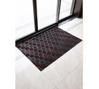 Générique Paillasson Robuste, Tapis d'entrée extérieur antidérapant, Tapis en Caoutchouc imperméable et Facile à Nettoyer for Porte d'entrée(Claret,120x500centimeter)