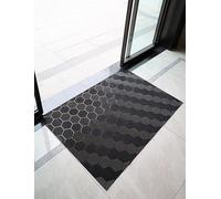 Générique Paillasson Robuste, Tapis d'entrée extérieur antidérapant, Tapis en Caoutchouc imperméable et Facile à Nettoyer for Porte d'entrée(Grayish,120x500centimeter)