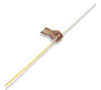 Générique - Paille à Apparition géante - Tour de Magie pour Adulte - Accessoire de Magie - Wand - 240 cm x 13 cm x 6.5 cm