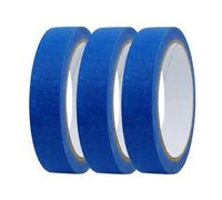 Générique Painters Tape, 3 Rolls 65.6 Ft Blue Artist Tape, Professional Removable Supplies for Art Projects, Classroom, Furniture, Car, Kitchen Trim