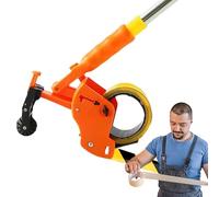Générique Painters Tape Applicator Tool - Manual Floor Masking Roller, Laying Trim Guide | Tape Pushing Edge Sealer, Painting Line Press, Track Grip Tool, Adhesive Cover Decor Strip Protection
