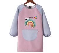 Générique Painting Apron For Kids, Waterproof and Dirty-resistant Kids Art Smock, Artist Smock with Long Sleeve and Pocket, Kids Art Smock for Craft, Painting, Writing, Water, Cooking