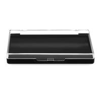 Générique Palette de Maquillage Vide Magnétique Couvercle Transparent Organisateur de Fards à Paupières en Plastique Résistant Format Compact pour Rangement Personnalisé Usage Beauté