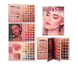 Générique Palettes De Maquillage, 105 Couleurs Fard À Paupières Imperméable Longue Durée | Palette De Contour Et De Fard À Joues, Pour Artistes, Femmes Matures, Visage, Mariage, Bal, Fêtes, Rendez-vou