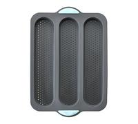 Générique Pan de cuisson au rouleau - tempêtes de cuisson à sandwich | Moule de boulangerie de pain non cocoré non au bâton, 24 x 34,5 cm / 9,4 x 13,6 pouces Forme de pain français, silicone, poêl